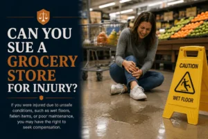 Can You Sue a Grocery Store for Injury