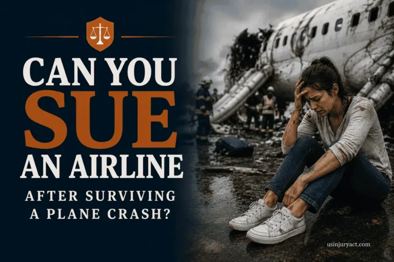 Can You Sue an Airline After Surviving a Plane Crash? All You Need to Know