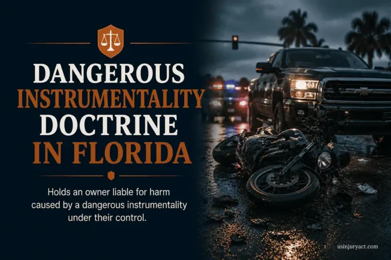Dangerous Instrumentality Doctrine In Florida
