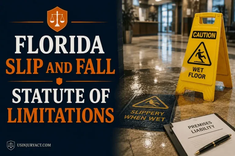 Florida Slip and Fall Statute of Limitations: What To Know Before Deadline Expires
