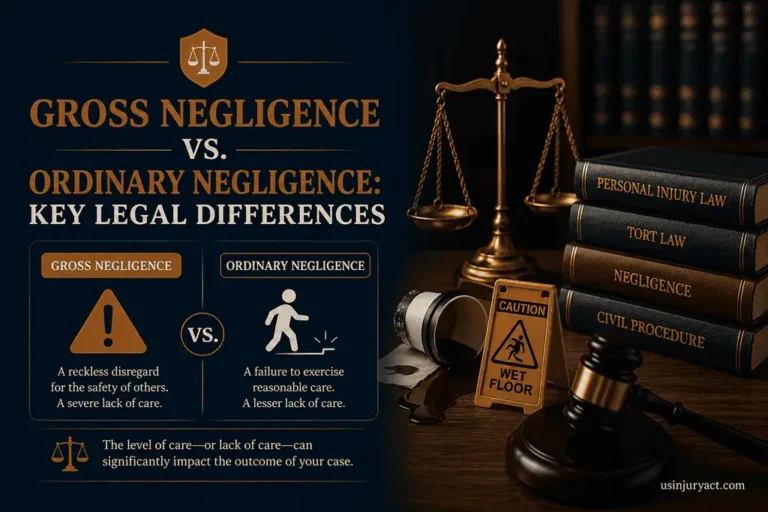 Gross Negligence vs. Ordinary Negligence