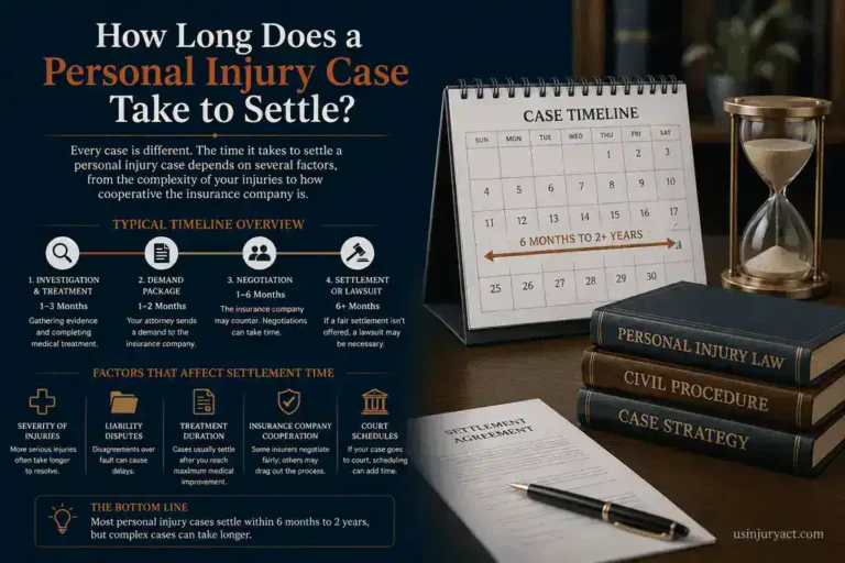 How Long Does a Personal Injury Case Take to Settle