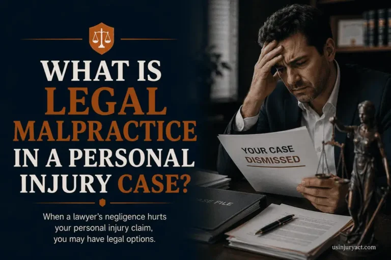 What Is Legal Malpractice in a Personal Injury Case?