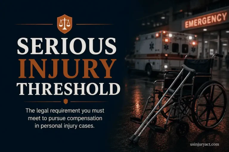 Serious Injury Threshold - What Qualifies