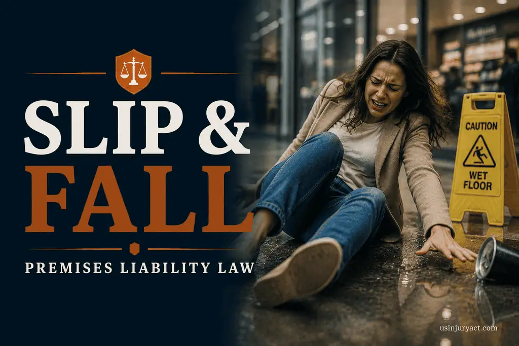 Slip and fall premises liability law
