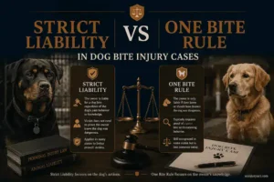 Strict Liability vs One Bite Rule in Dog Bite Injury Cases
