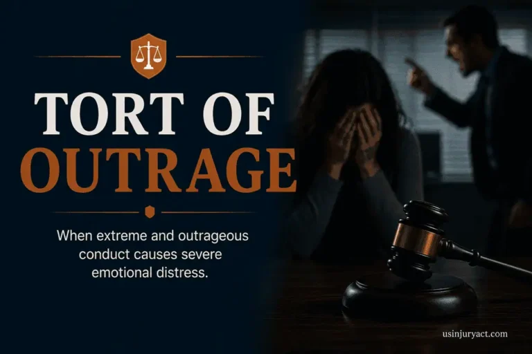 Tort of Outrage: Key Legal Concept