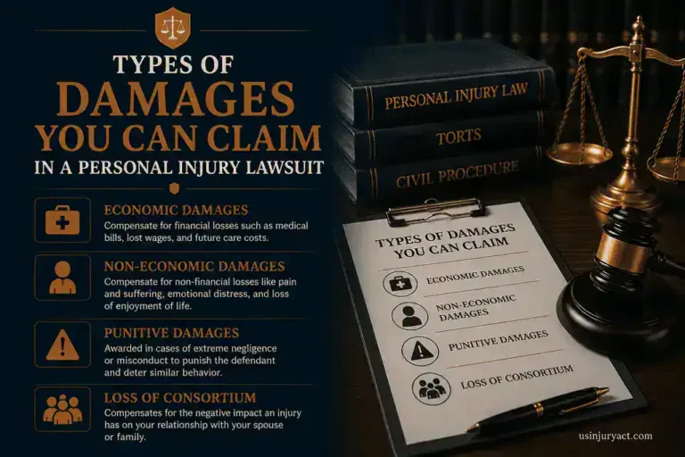 Types of Damages You Can Claim in a Personal Injury Lawsuit