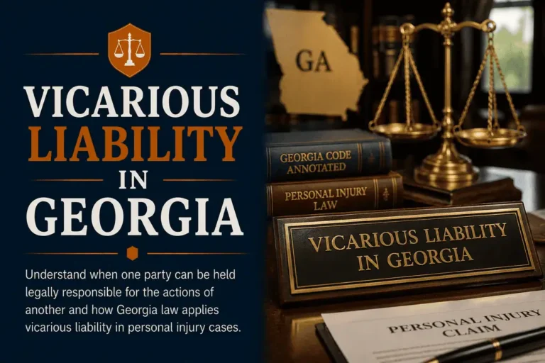 Vicarious Liability Georgia: What It Is And How It Works