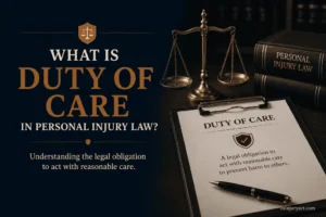What Is Duty Of Care in Personal Injury Law