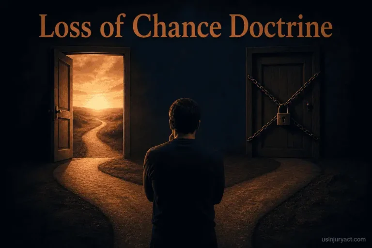 Loss of chance doctrine